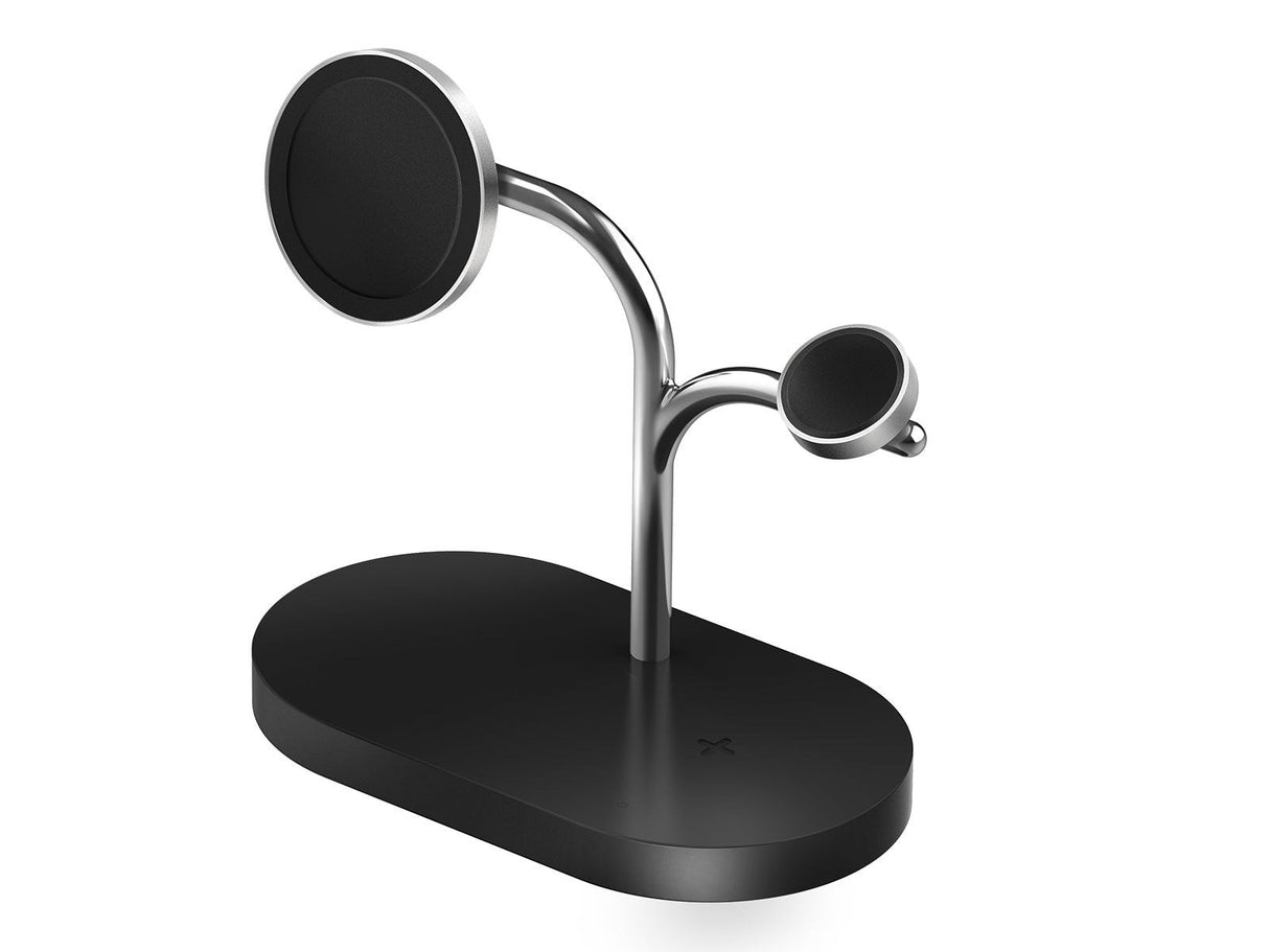 Cargador Samsung Gp-Pwu024wiabw Cargador Auriculares, Smartphone, Reloj Inteligente Negro, Plata Usb Cargador Inalámbrico Interior