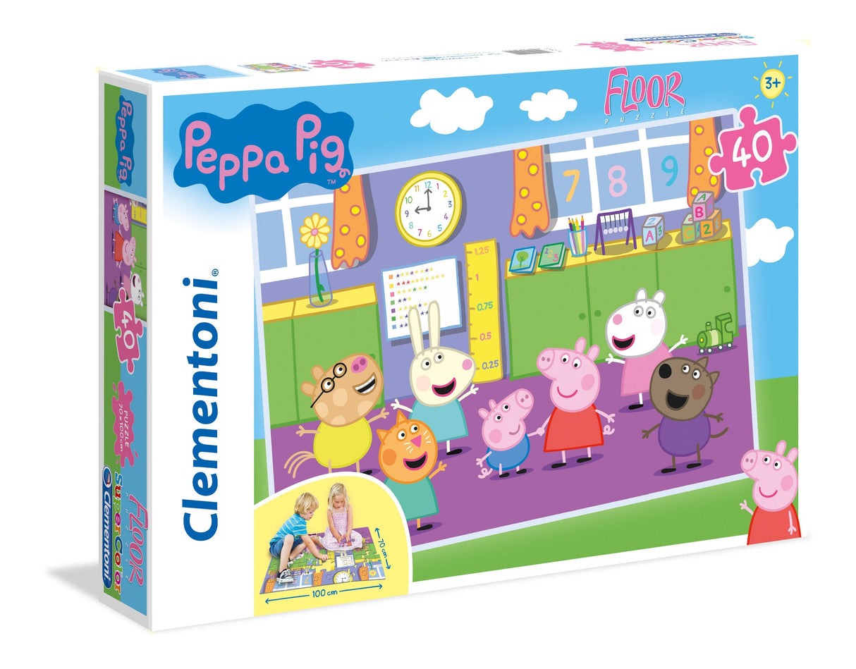 Clementoni Puzzle Floor Peppa Pig 40pzs