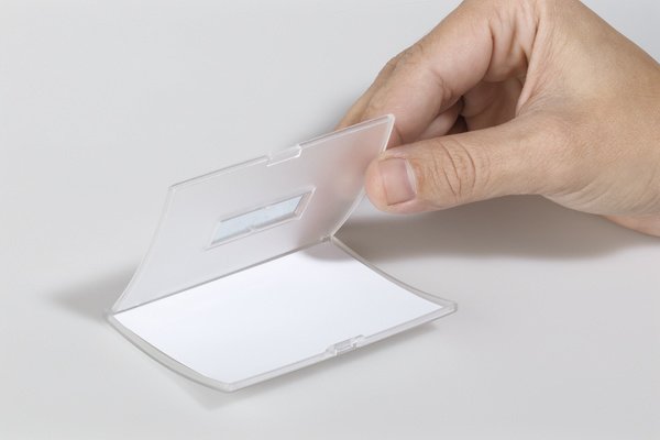 Durable Click Fold - Placa Identificativa - Para 54 X 90 Mm - Magnet - Transparente (Paquete De 10)