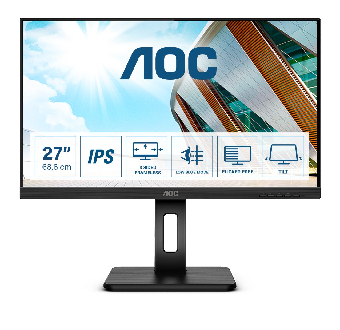EAN 4038986187961 - AOC P2 Q27P2Q LED display 68,6 cm (27") 2560 x 1440 Pixeles Quad HD Negro imagen 1