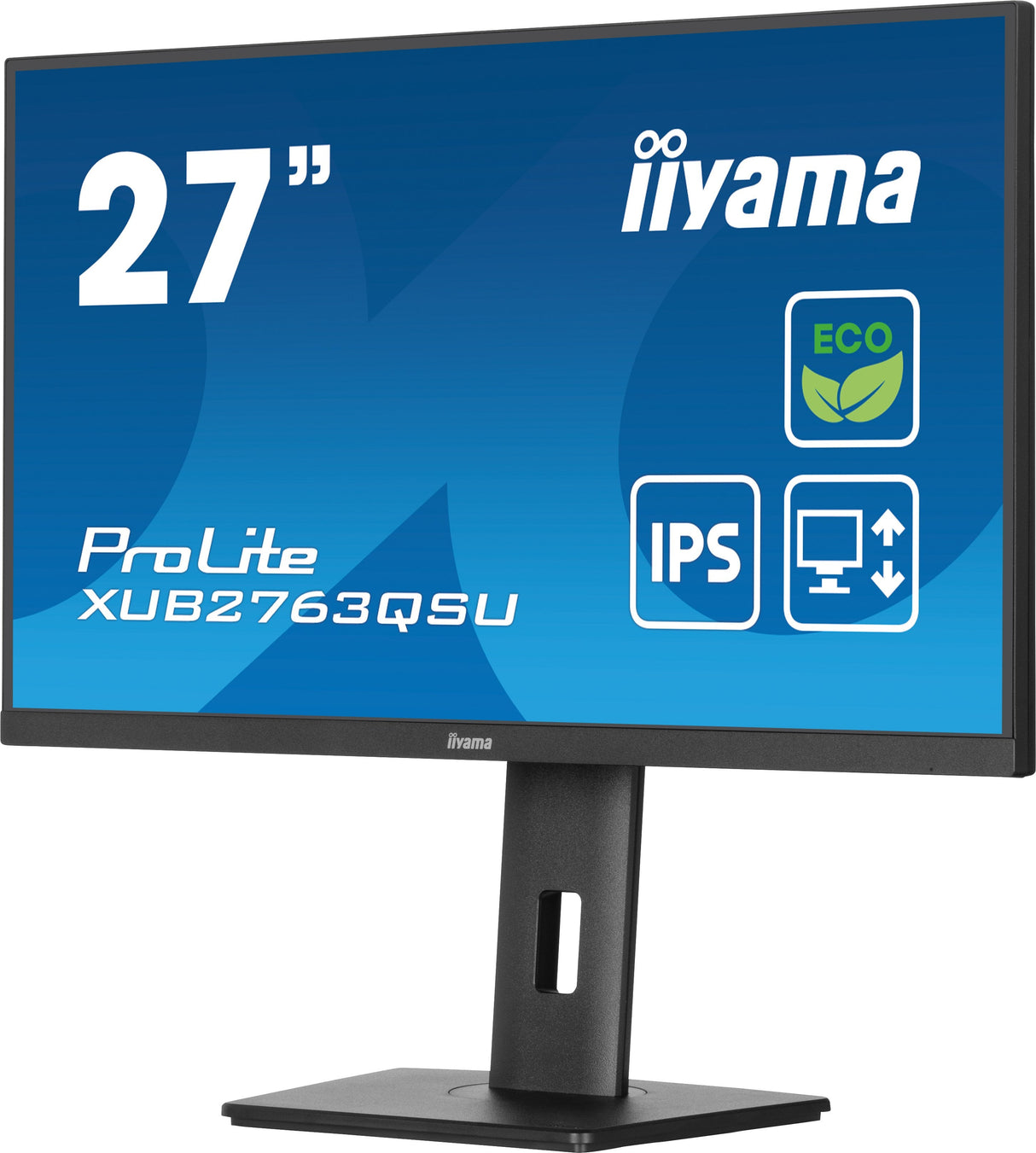 Iiyama 68.6cm 27" Xub2763qsu-B1 16:9 Hdmi+Dp+Usb Ips Lift