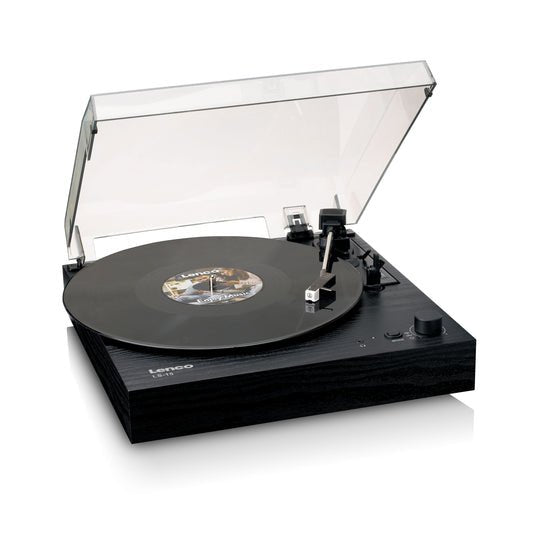 EAN 8711902086666 - Lenco LS-15BK tocadisco Tocadiscos de tracción por correa Negro imagen 3