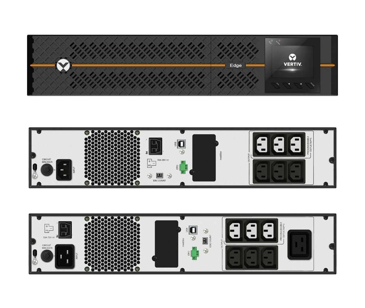 Sai Vertiv Edge 1.5kva 230v 2u Rack / Torre