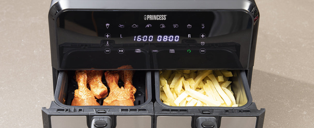 Princess Double Basket Aerofryer Heissluftfritteuse