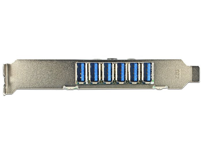 Delock 89377 Tarjeta Pci Expr -> 6x Usb3.0 Ext + 1x Usb3.0 Int +Lowpro