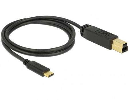 EAN 4043619836758 - DeLOCK 83675 cable USB USB 3.2 Gen 2 (3.1 Gen 2) 1 m USB C USB B Negro imagen 1