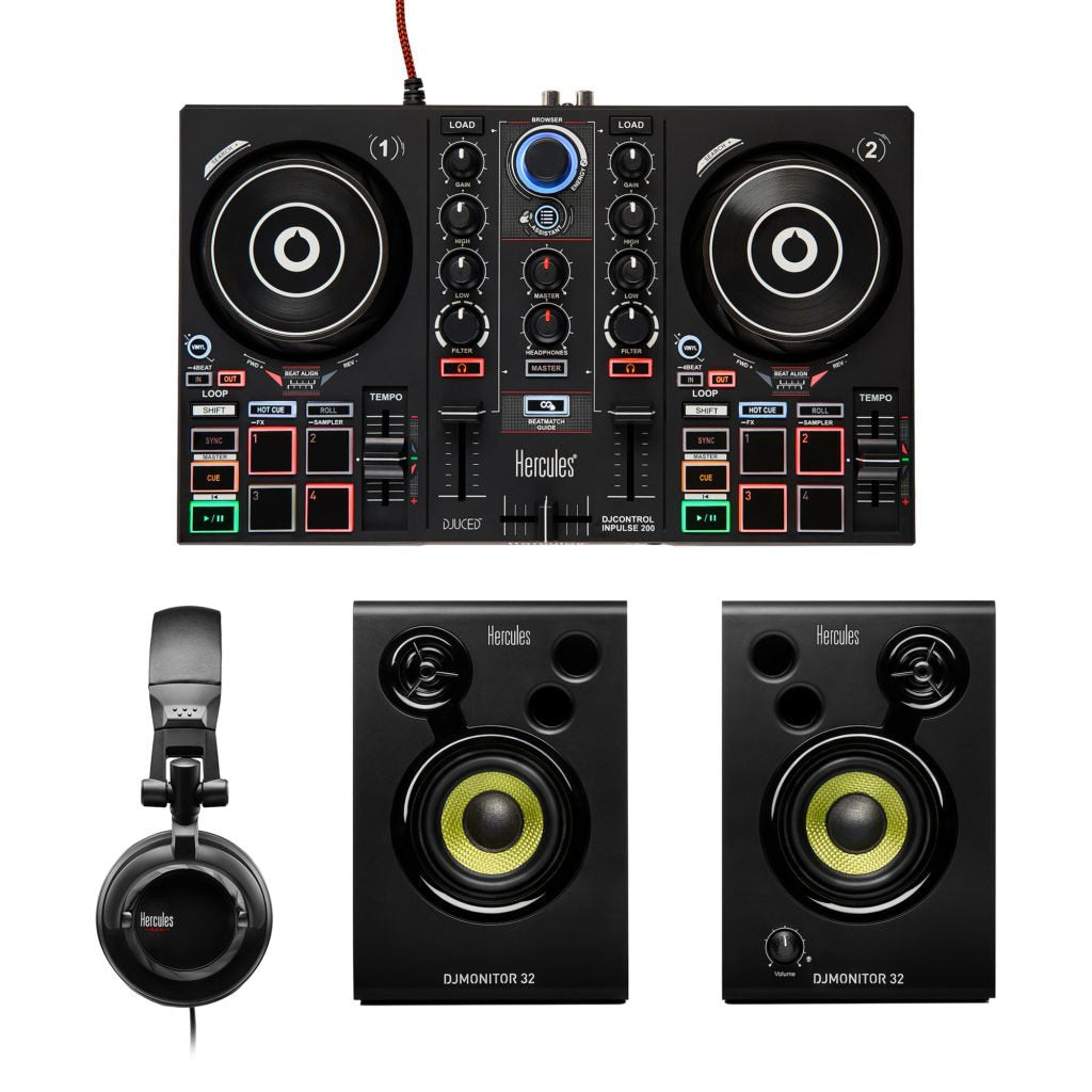 Hercules Consola Dj Learning Kit Mk2