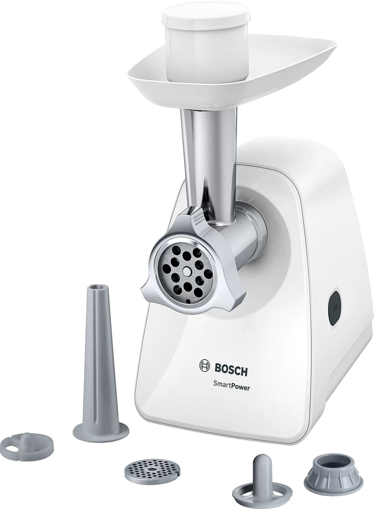 EAN 4242005135622 - Bosch MFW2520W picadora 1500 W Acero inoxidable, Blanco imagen 1