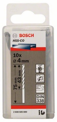 EAN 3165140521154 - Bosch 2 608 585 880 broca Broca helicoidal 10 pieza(s) imagen 2