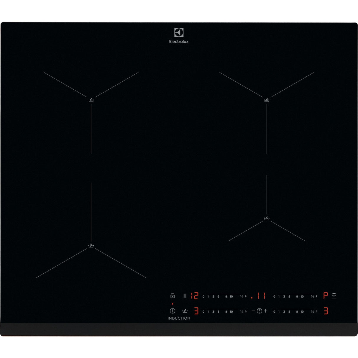EAN 7332543637683 - Electrolux EIS62443 Negro Integrado 60 cm Con placa de inducción 4 zona(s) imagen 1
