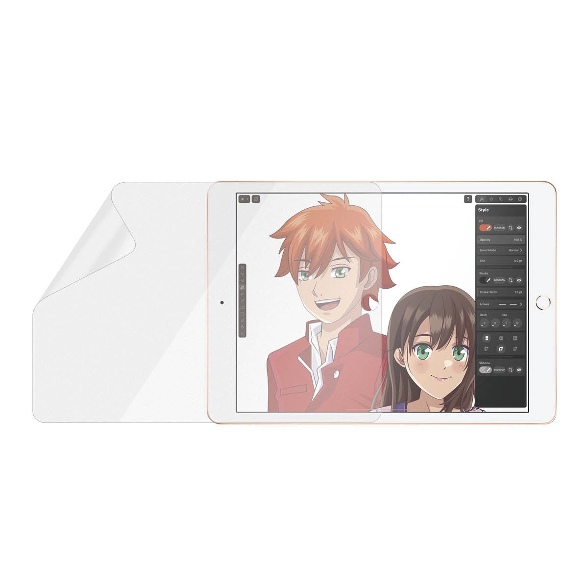 Panzerglass Apple Ipad 10.2 '' Papel Gráfico Ab Compatible Con Carcasas