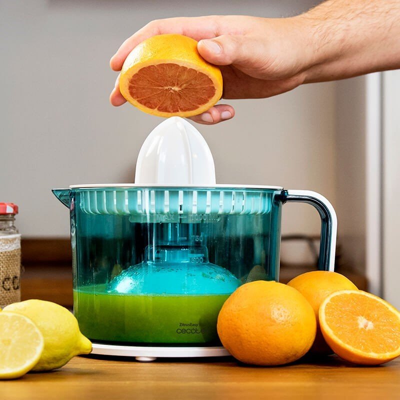Exprimidor Cecotec Zitrus Zitruseasy Basic 40w Capacidad 1l