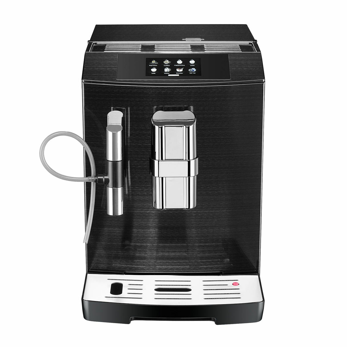 Cafetera Acopino Modena One Touch Cepillado Inox Negro