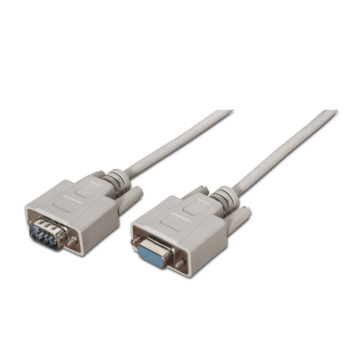 Aisens Cable Serie Rs232 - Db9/M-Db9/H - 1.80m - Beige
