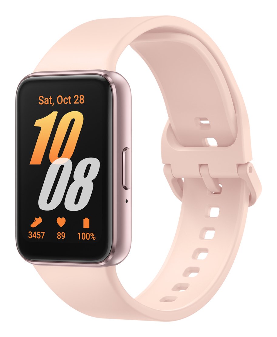 EAN 8806095371566 - Samsung Galaxy Fit3 4,06 cm (1.6") AMOLED 40 mm Digital 256 x 402 Pixeles Pantalla táctil Oro rosado imagen 1