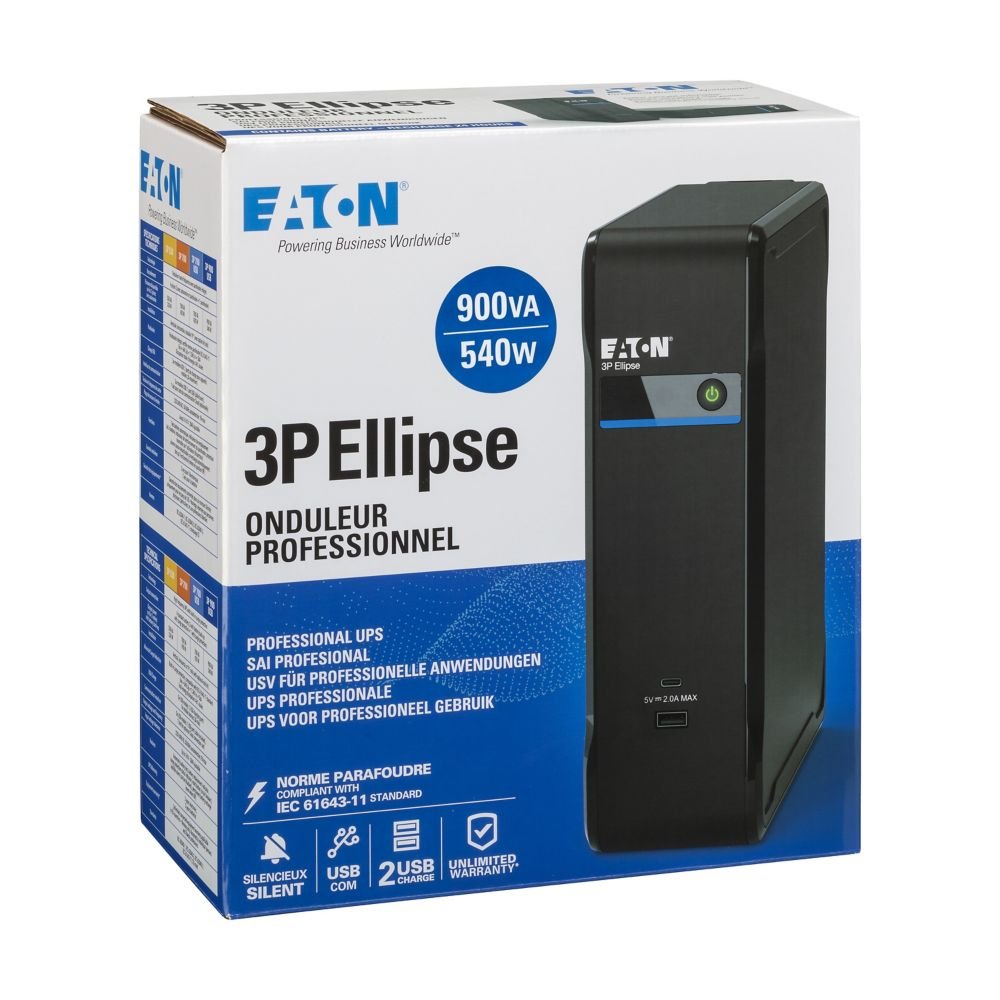 EAN 3553340621376 - Eaton 3P900UI sistema de alimentación ininterrumpida (UPS) En espera (Fuera de línea) o Standby (Offline) imagen 8
