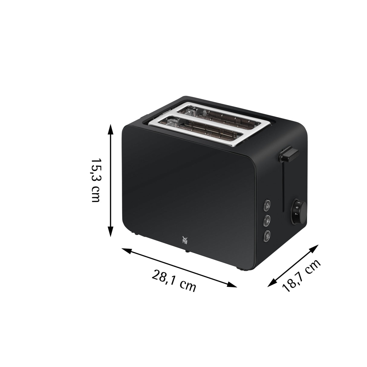 Wmf Stelio Toaster Deep Black