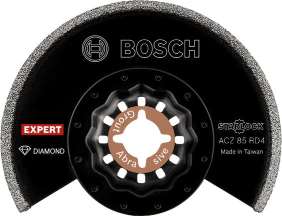 Hoja De Sierra Segmentada De Diamante Bosch Expert Acz 85 Rd4 Lechada + Abrasivo 85mm (Ancho De Corte 2 Mm) 2608900034