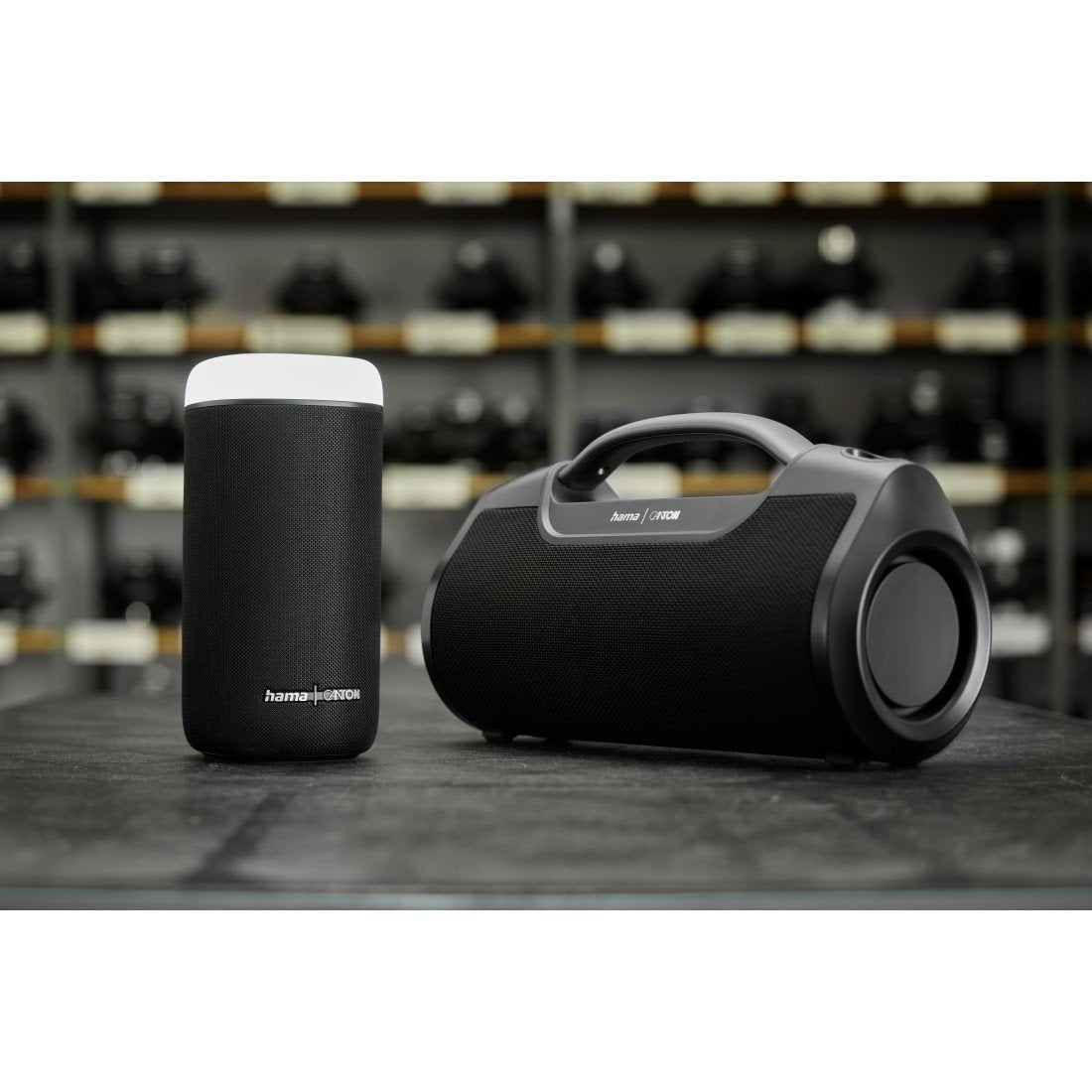 Hama Mate Pro Altavoz Portatil - Potencia 60w - Bluetooth - Usb-C - Bateria 3600mah - Ipx6 - Rango 10m - 17.2x31x12cm -