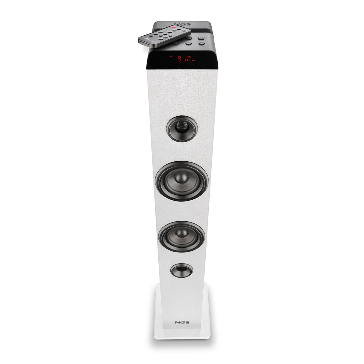 Torre De Sonido Con Bluetooth Ngs Sky Charm Pro 50w 2.0 Blanca