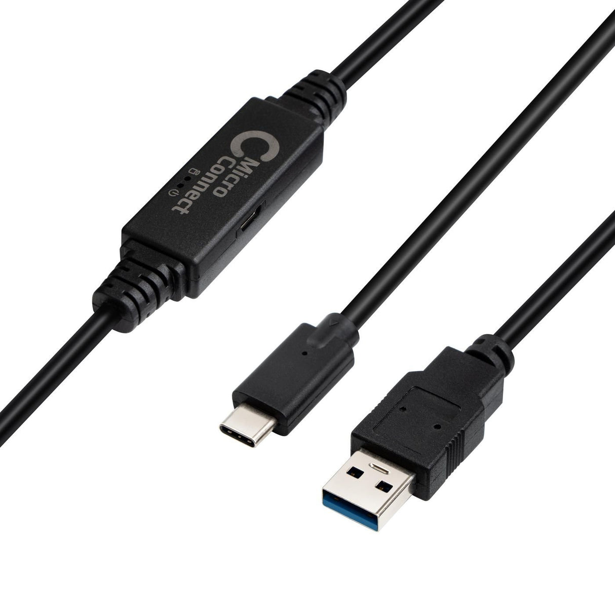 EAN 5704174889397 - Microconnect USB3.1CA5AMP cable USB USB 3.2 Gen 1 (3.1 Gen 1) 5 m USB C USB A Negro imagen 1