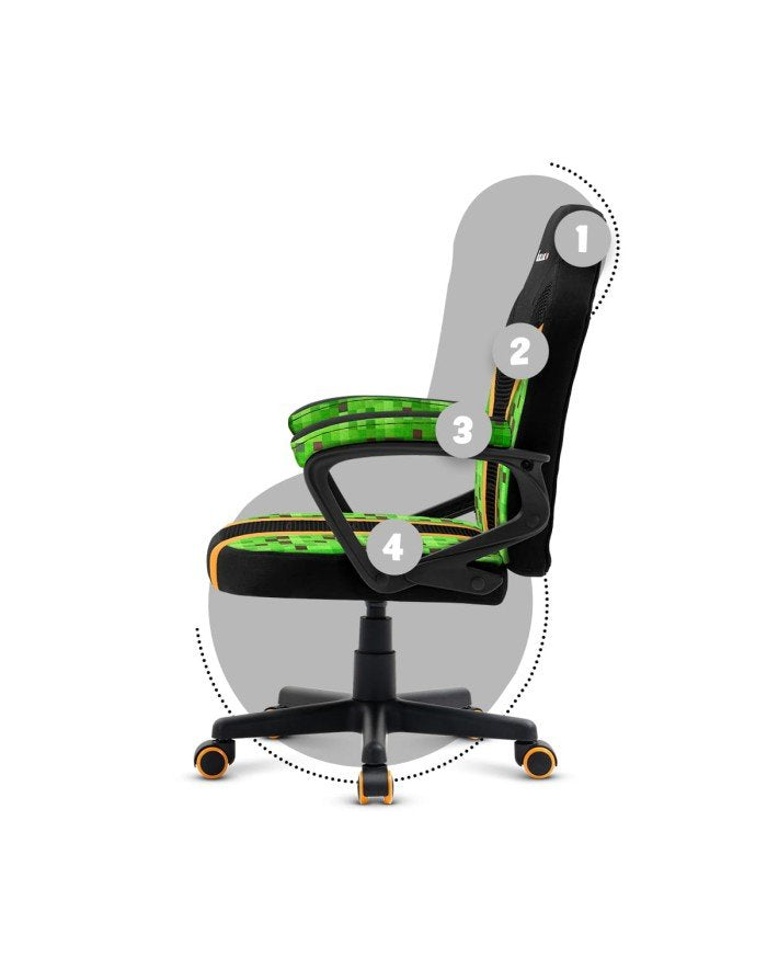 EAN 5903796010657 - Huzaro Ranger 1.0 Pixel mesh Asiento plano Respaldo de rejilla imagen 11