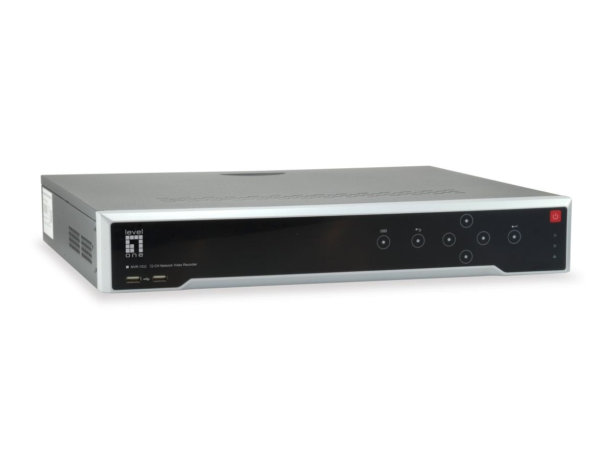 EAN 4015867201848 - LevelOne NVR-1332 Grabadore de vídeo en red (NVR) Negro, Plata imagen 1