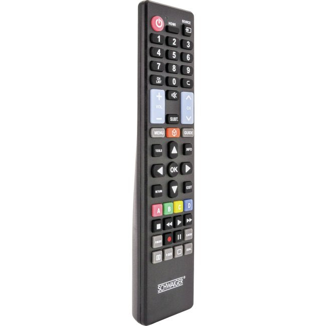 Schwaiger Mando A Distancia 5 In 1 Vorprogrammiert Negro