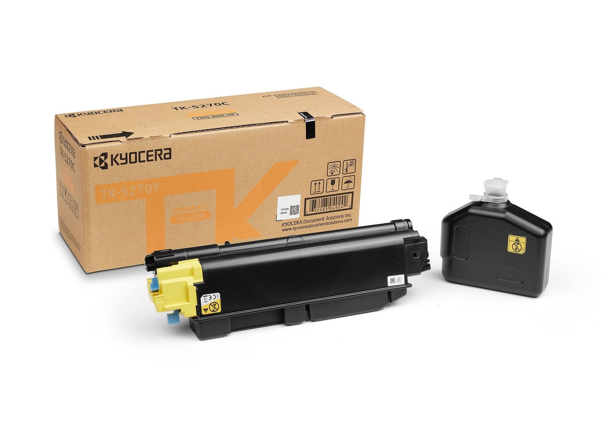 EAN 0632983049242 - KYOCERA TK-5270Y cartucho de tóner 1 pieza(s) Original Amarillo imagen 2