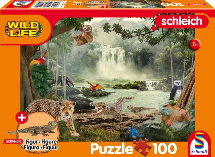EAN 4001504564674 - Schmidt Spiele 56467 puzzle Puzzle rompecabezas 100 pieza(s) Animales imagen 1