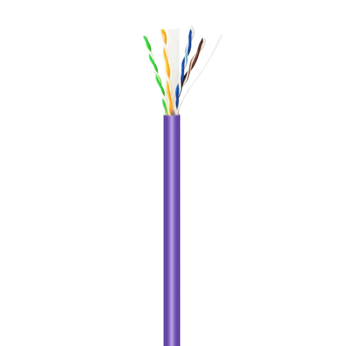 Aisens Bobina Cable Rj45 Lszh Cat.6 Utp Rigido Awg23 Cca (Aleacion) - 100m - Violeta