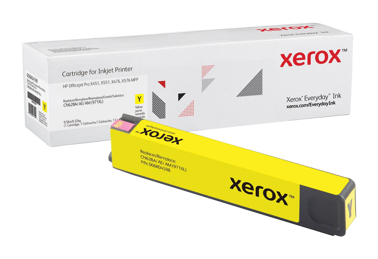 Tóner Compatible Xerox 006r04598 Compatible Con Hp Cn628ae Cn628a Cn628am 6600 Páginas Amarillo
