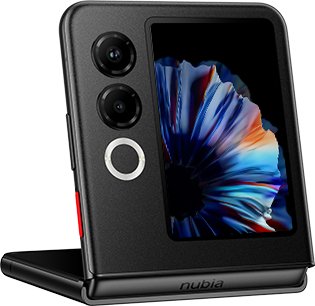 Zte Nubia Flip 2 6,9" Fhd+ 8+12gb/256gb 32mp/50mp (5g) Black