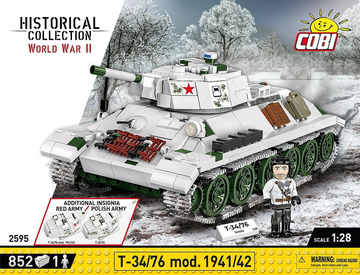 EAN 5902251025953 - COBI T-34/76 mod. 1941/42 imagen 4