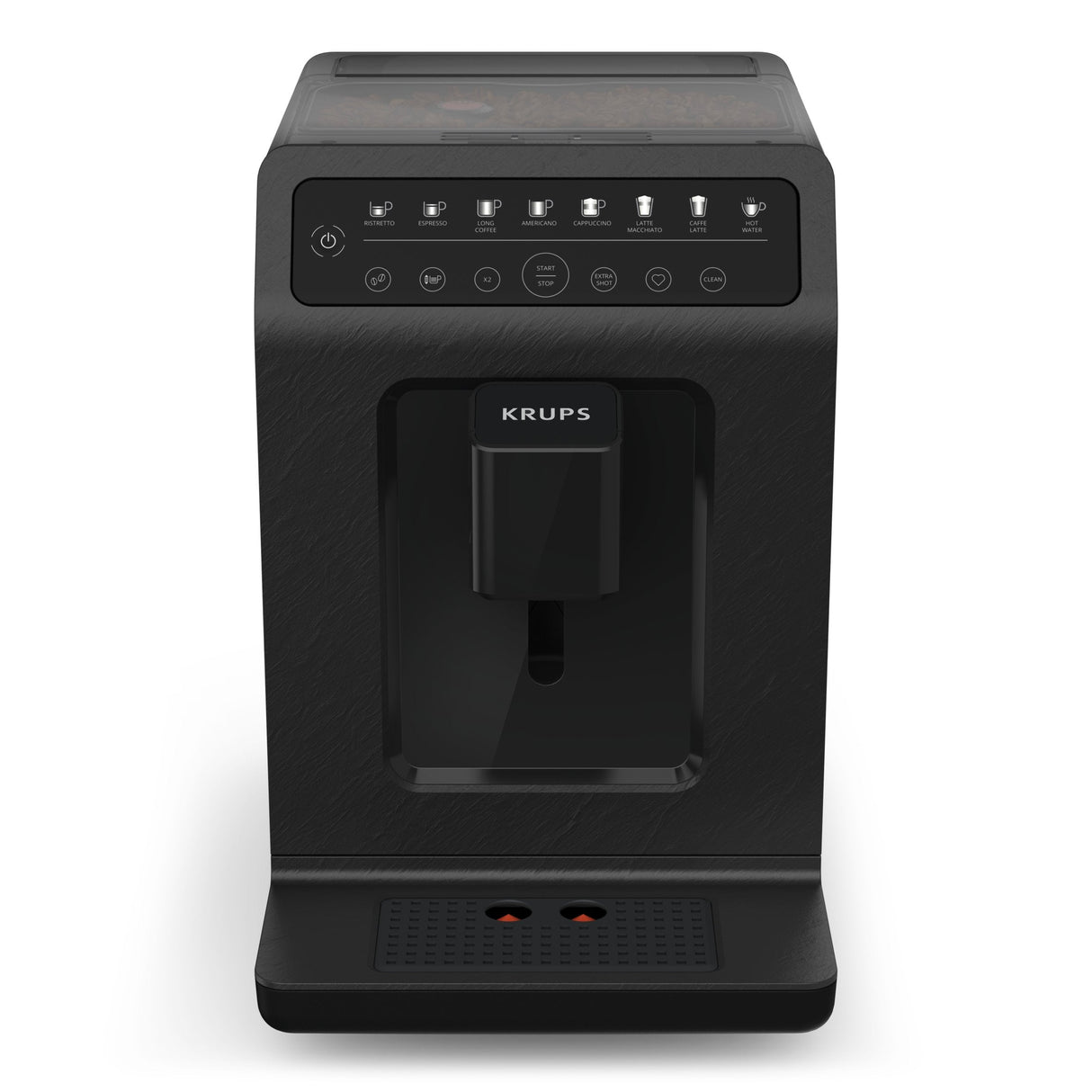 Cafetera Expreso Krups Evidence Eco-Design 1450w 15 Bares Negra