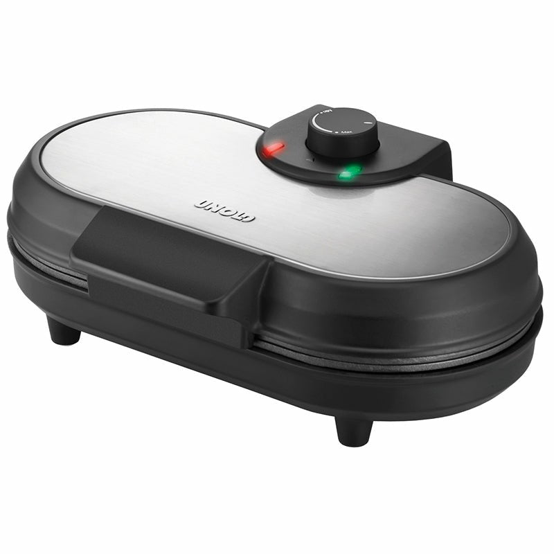 EAN 4011689441653 - Unold 48165 crepera 2 crep(s) 1000 W Negro, Acero inoxidable imagen 1