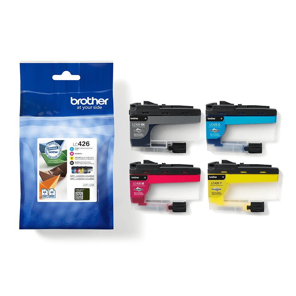 EAN 4977766817332 - Brother LC426VAL cartucho de tinta 4 pieza(s) Original Negro, Cian, Magenta, Amarillo imagen 3