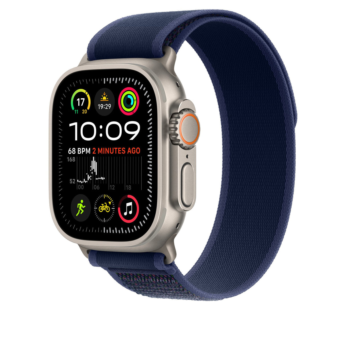 EAN 0195949707308 - Apple MXTW3ZM/A Accesorios para dispositivos vestibles inteligentes Grupo de rock Azul Nylon, Poliéster, imagen 2