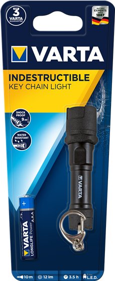 EAN 4008496808052 - Varta 16701 101 421 linterna Negro Linterna de llavero LED imagen 1