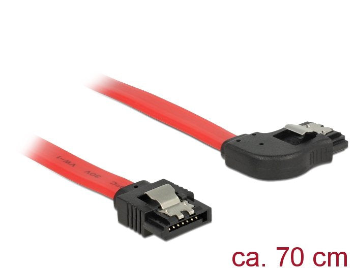 Delock Cable Sata 6 Gb/S Macho Gerade > Sata Macho Recht