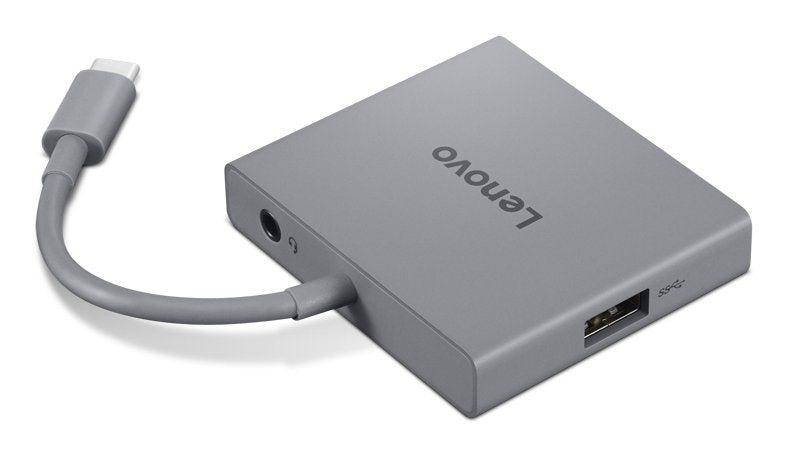Lenovo Gx91r64790 Base Para Portátil Y Replicador De Puertos Alámbrico Usb 3.2 Gen 1 (3.1 Gen 1) Type-C Gris