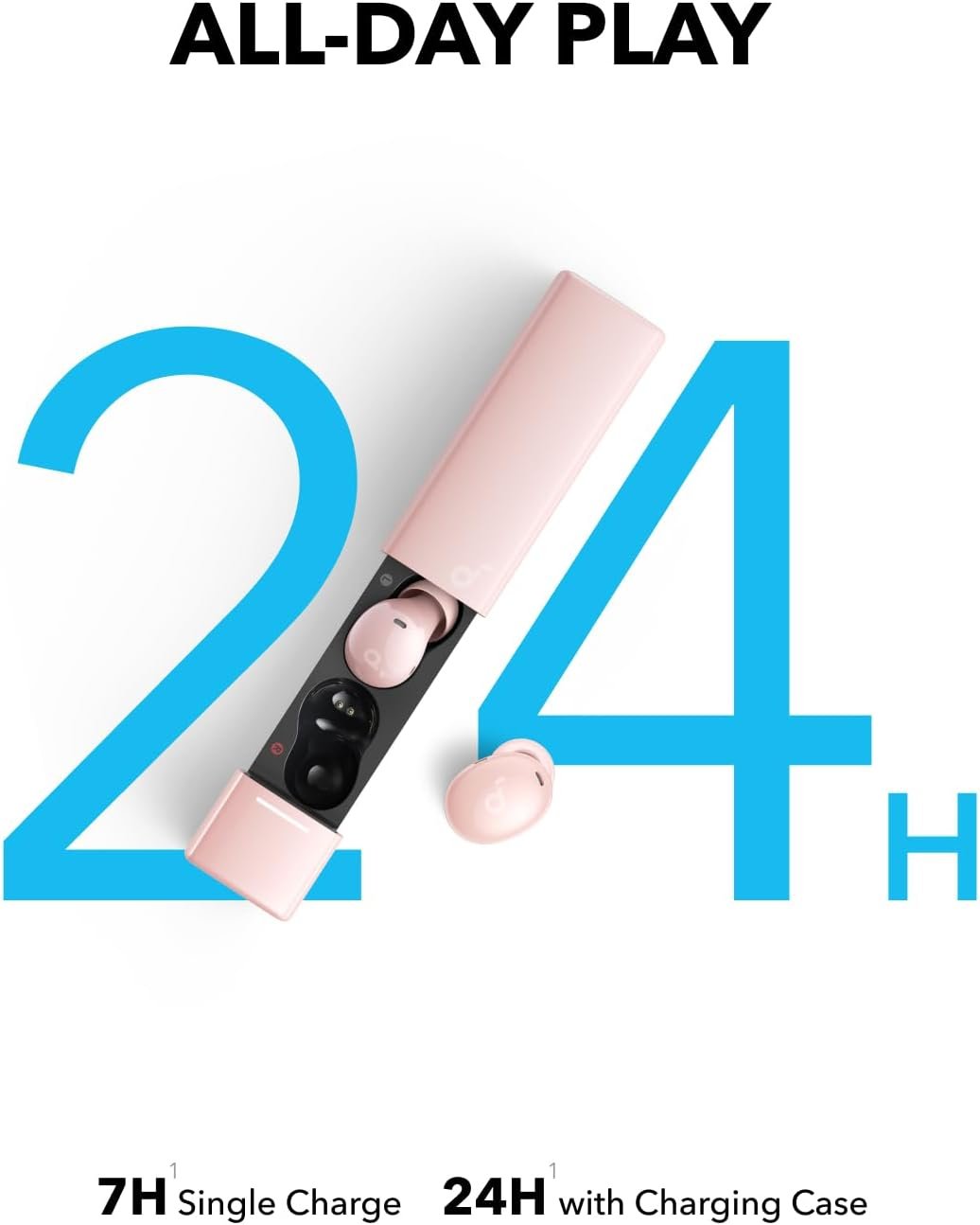 EAN 0194644067212 - Anker A30i Auriculares Inalámbrico Dentro de oído Llamadas/Música/Deporte/Uso diario Bluetooth Rosa imagen 2