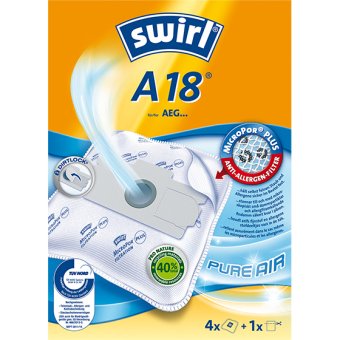 Swirl® Micropor® Plus Staubsaugerbeutel, A 18