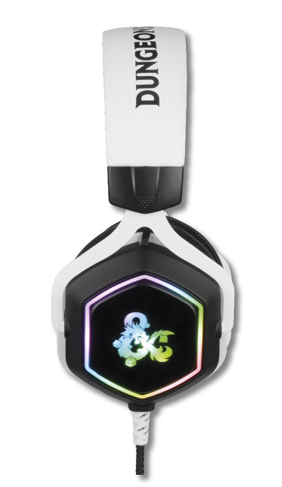 Headset Konix Dungeons And Dragons 7.1 Rainbow Micro Flexible Multiplataforma Kx-Dnd-Gh-Rbw-Pc