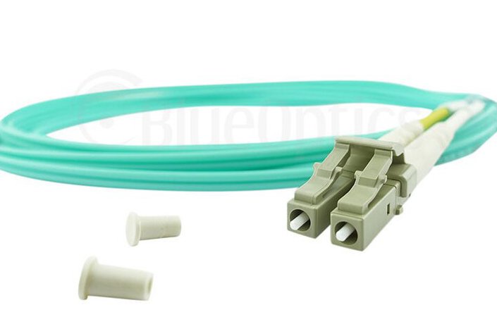 Latiguillo De Fibra Óptica Blueoptics Lc / St Mm Om3 Aqua 5,0m