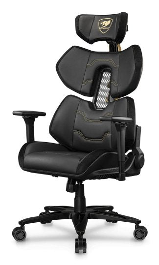 EAN 4710483778438 - COUGAR Terminator Elite Gold Silla para videojuegos de PC Asiento acolchado Negro, Oro imagen 8