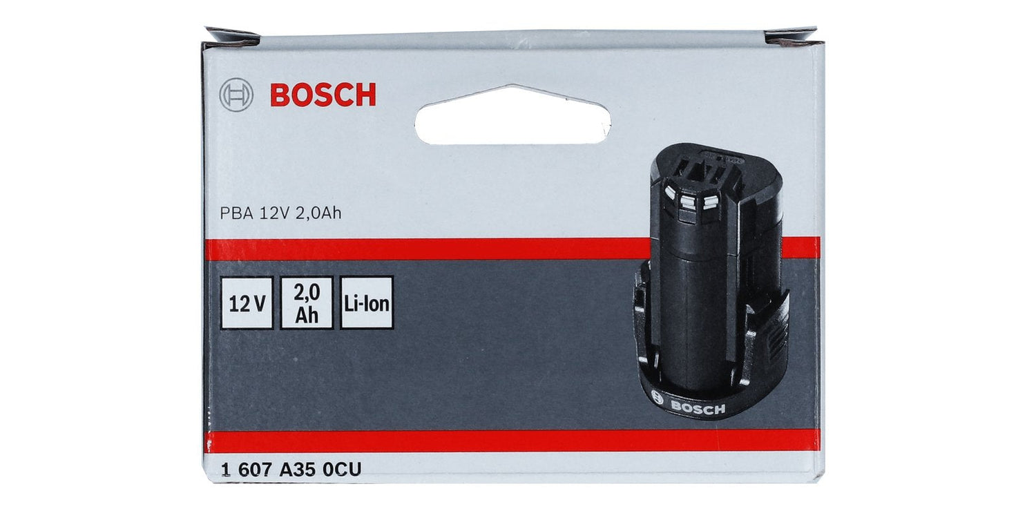 Batería Bosch Pba 12v 2.0ah Profesional (Negro) 1607a350cu