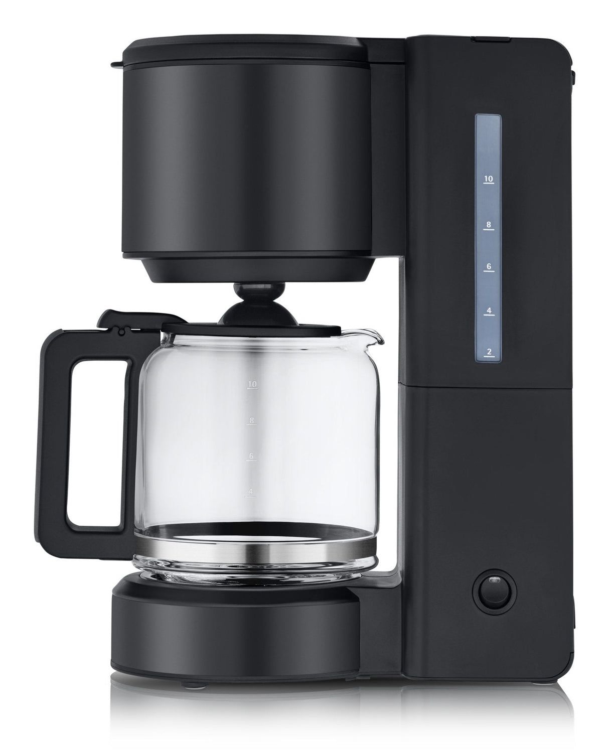 Wmf Stelio Kaffeemaschine Glas Deep Black