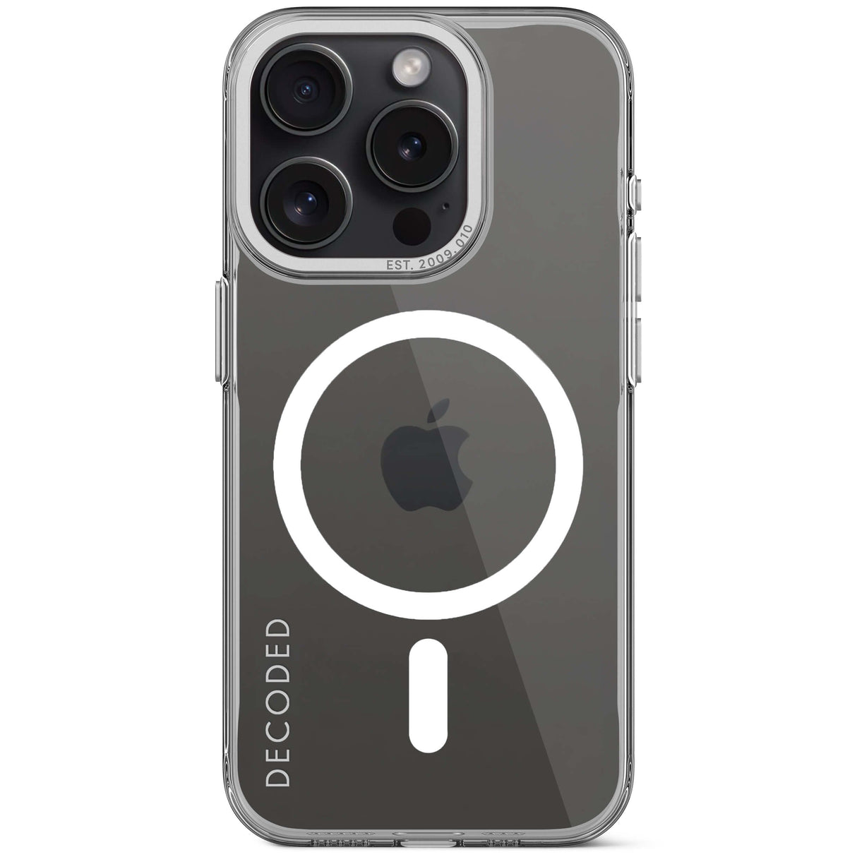 Decoded Recycled Plastic Backcover Ip 15 Pro Transparant