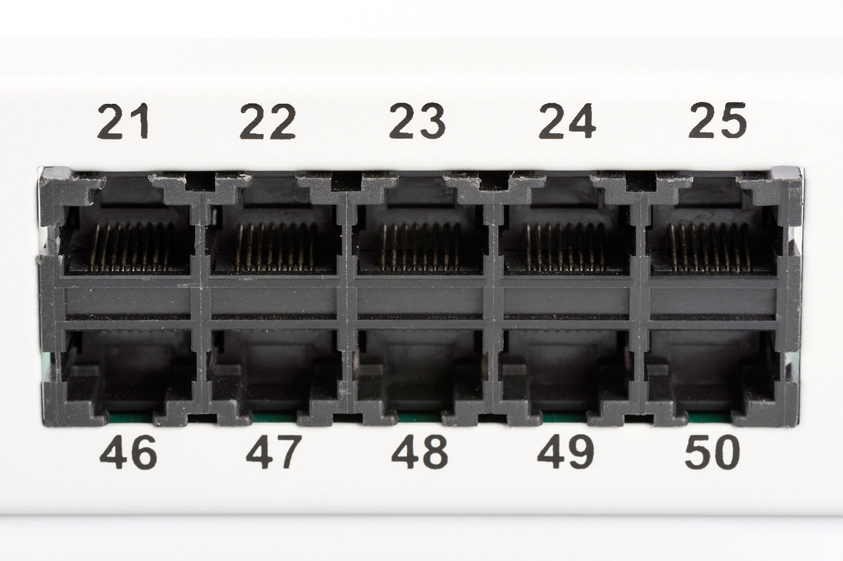 Digitus Cat 3 Isdn - Patch Panel - 1u - 19"